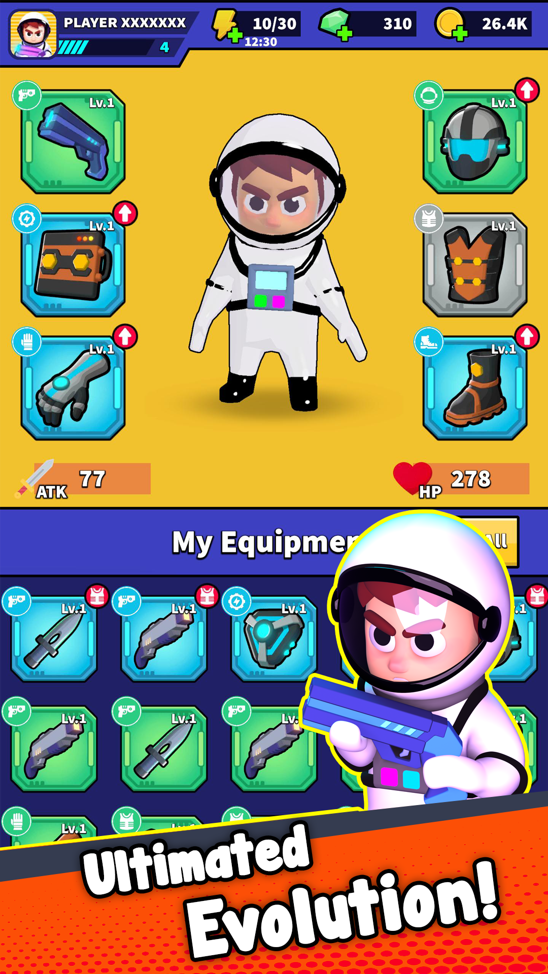 Screenshot of Last Survivor: io Space Battle