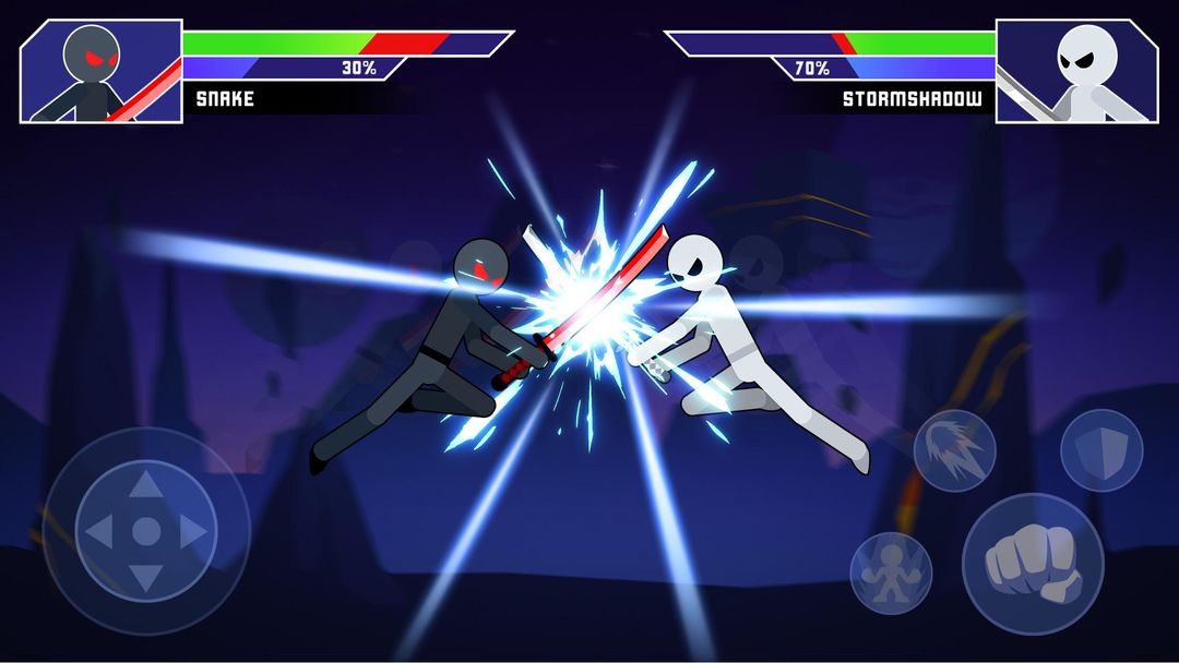 Galay of Stick: Super Champions Hero 게임 스크린 샷