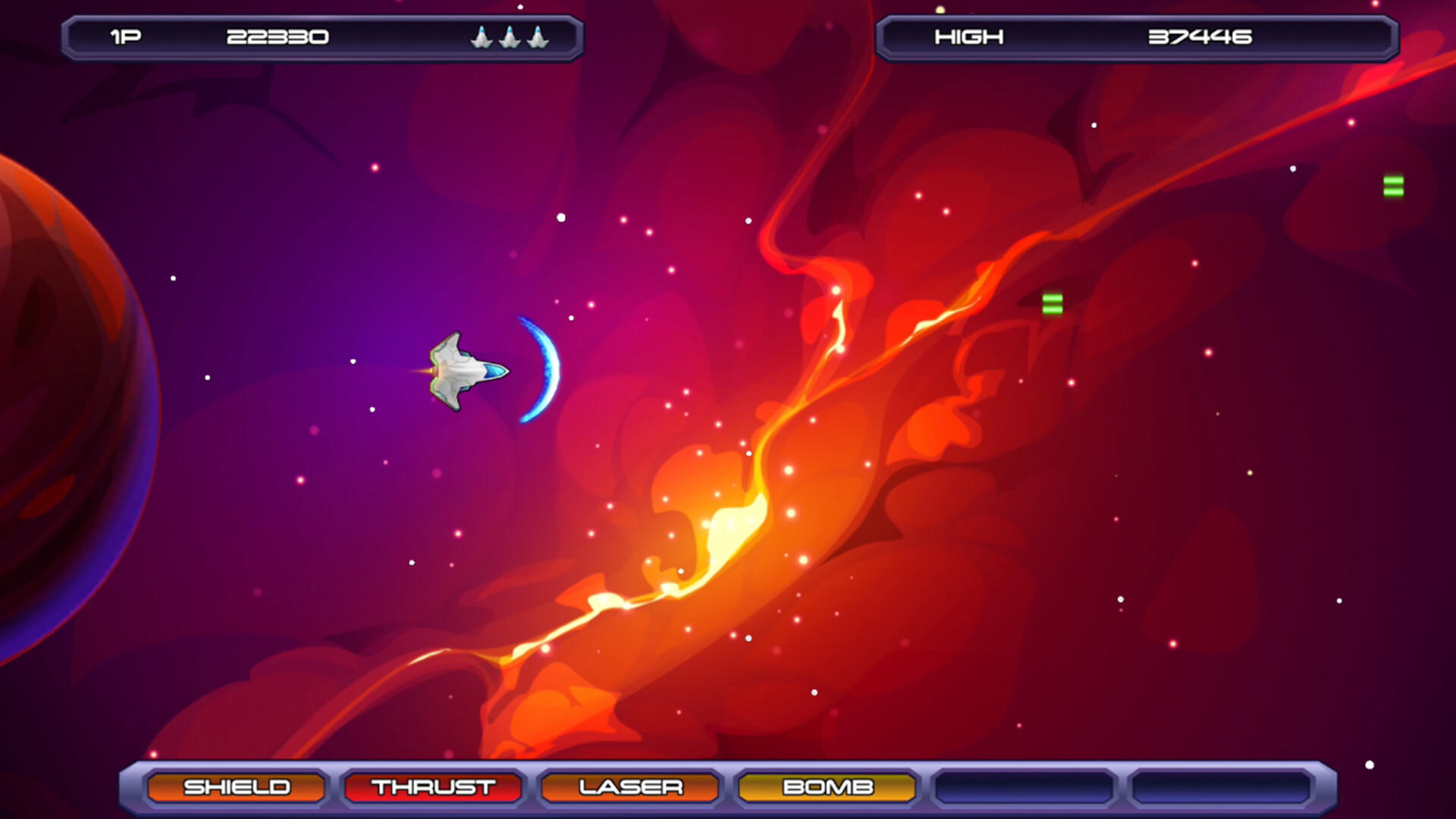 Alpha Warrior Game Screenshot