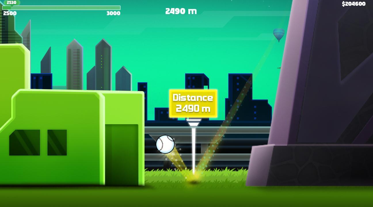Flick Hit Baseball : Home Run screenshot game