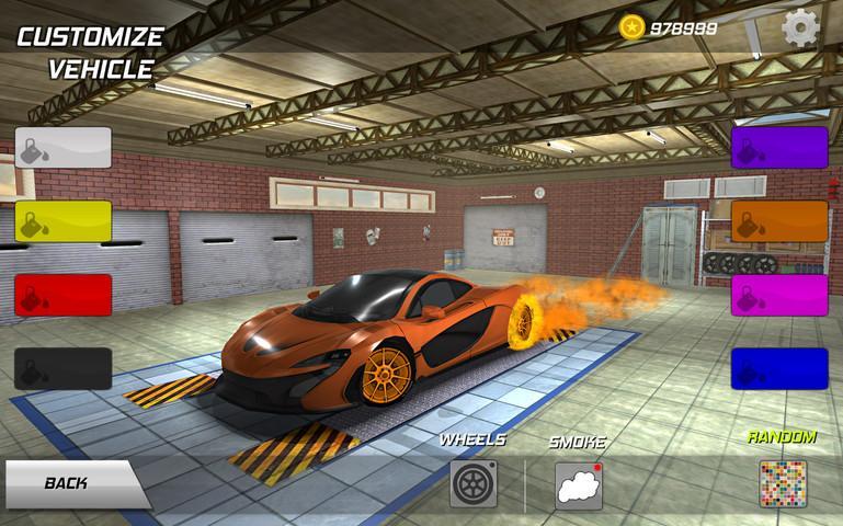 Screenshot 1 of 빠른 자동차 스트리트 레이싱 드리프트 게임 