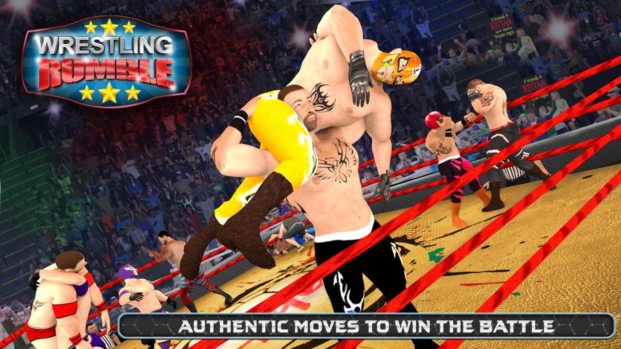 Screenshot of WRESTLING RUMBLE : ROYAL REVOLUTION FIGHTING