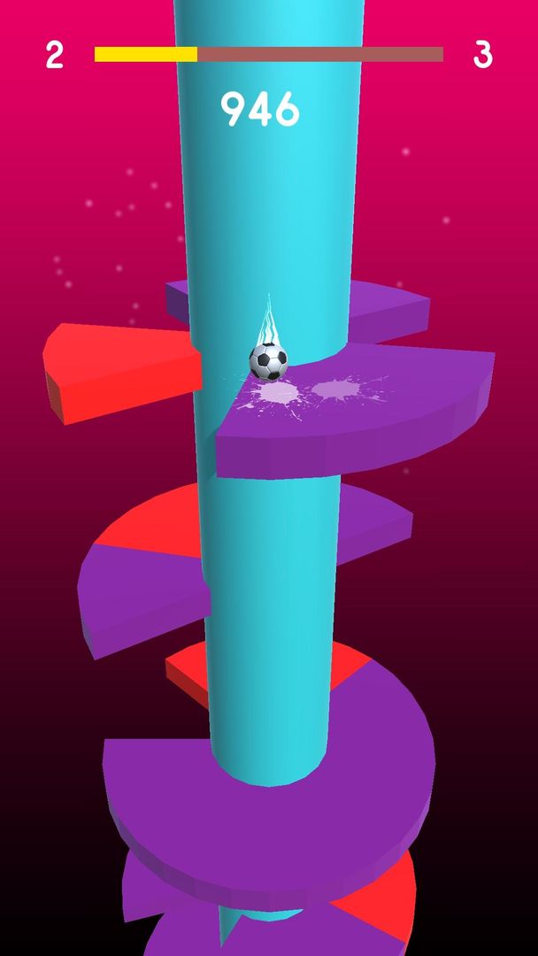 Helix Color Jump screenshot game