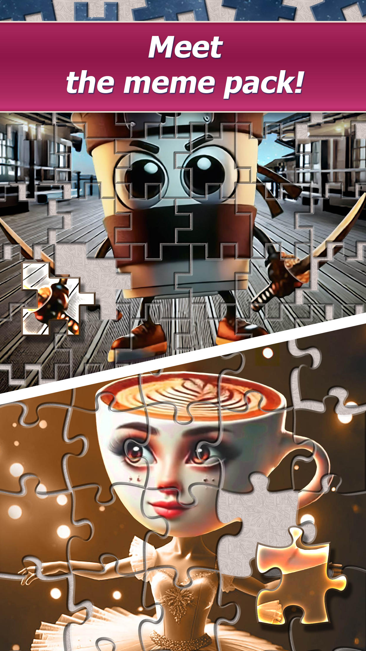 Jigsaw Puzzles Getaway ภาพหน้าจอเกม