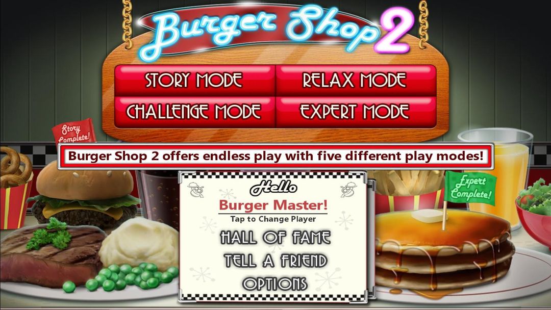 Burger Shop 2 게임 스크린 샷