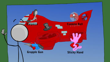 Infiltrating the Airship Game Screenshot