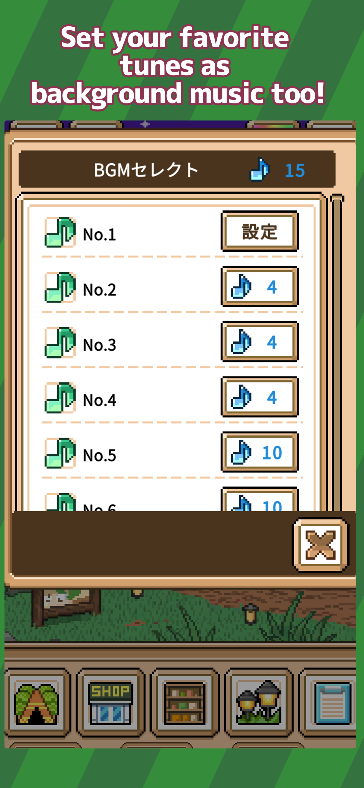 Screenshot of Camp Idle Master