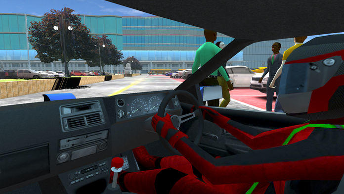 3D In Car Shopping Mall Parking PRO - Full Version Game Screenshot