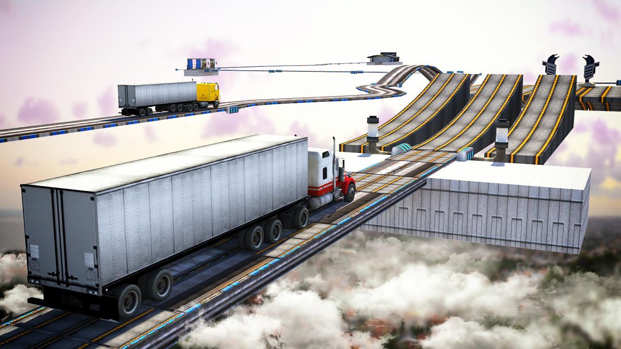 Impossible 18 Wheeler Truck Dr Game Screenshot