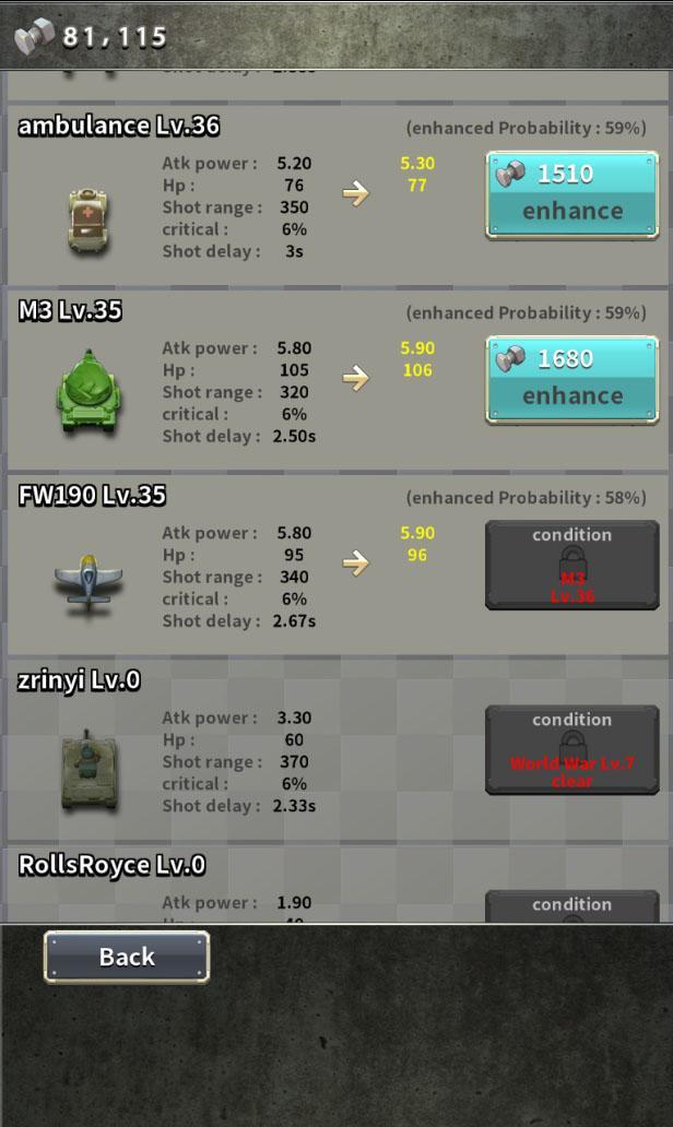 Screenshot of 1942 Atomic war