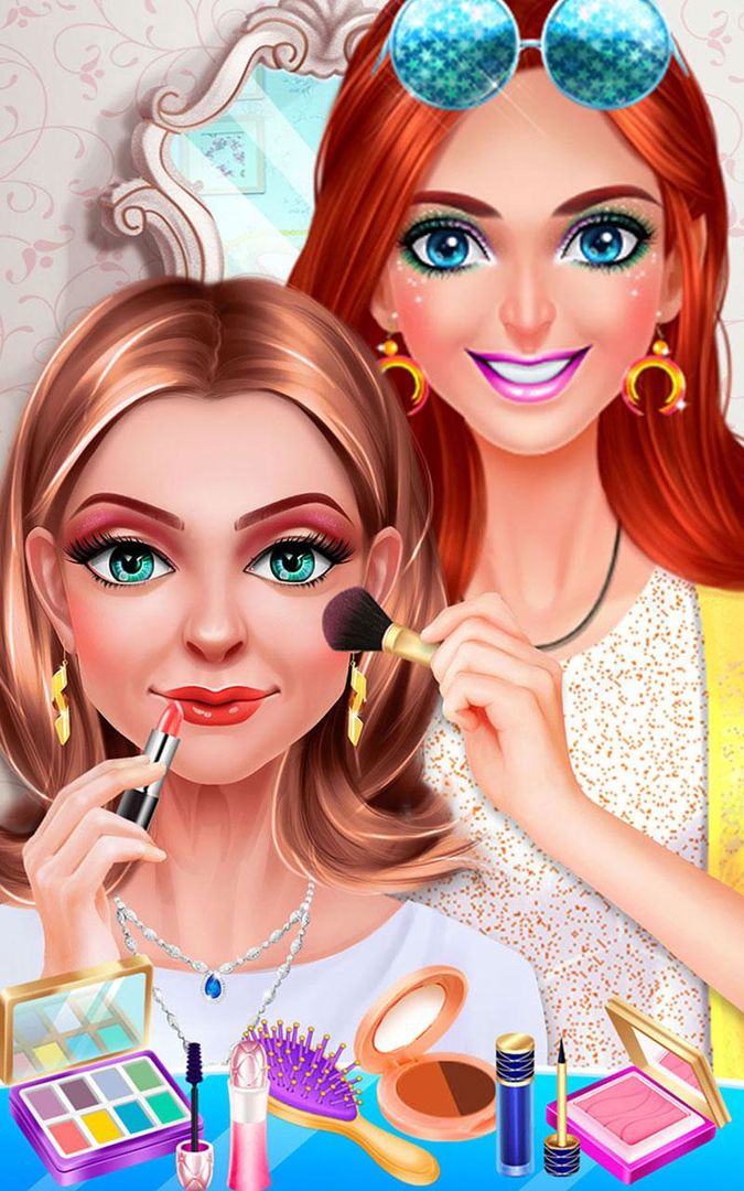 Screenshot of Granny Makeover! Fashion Salon