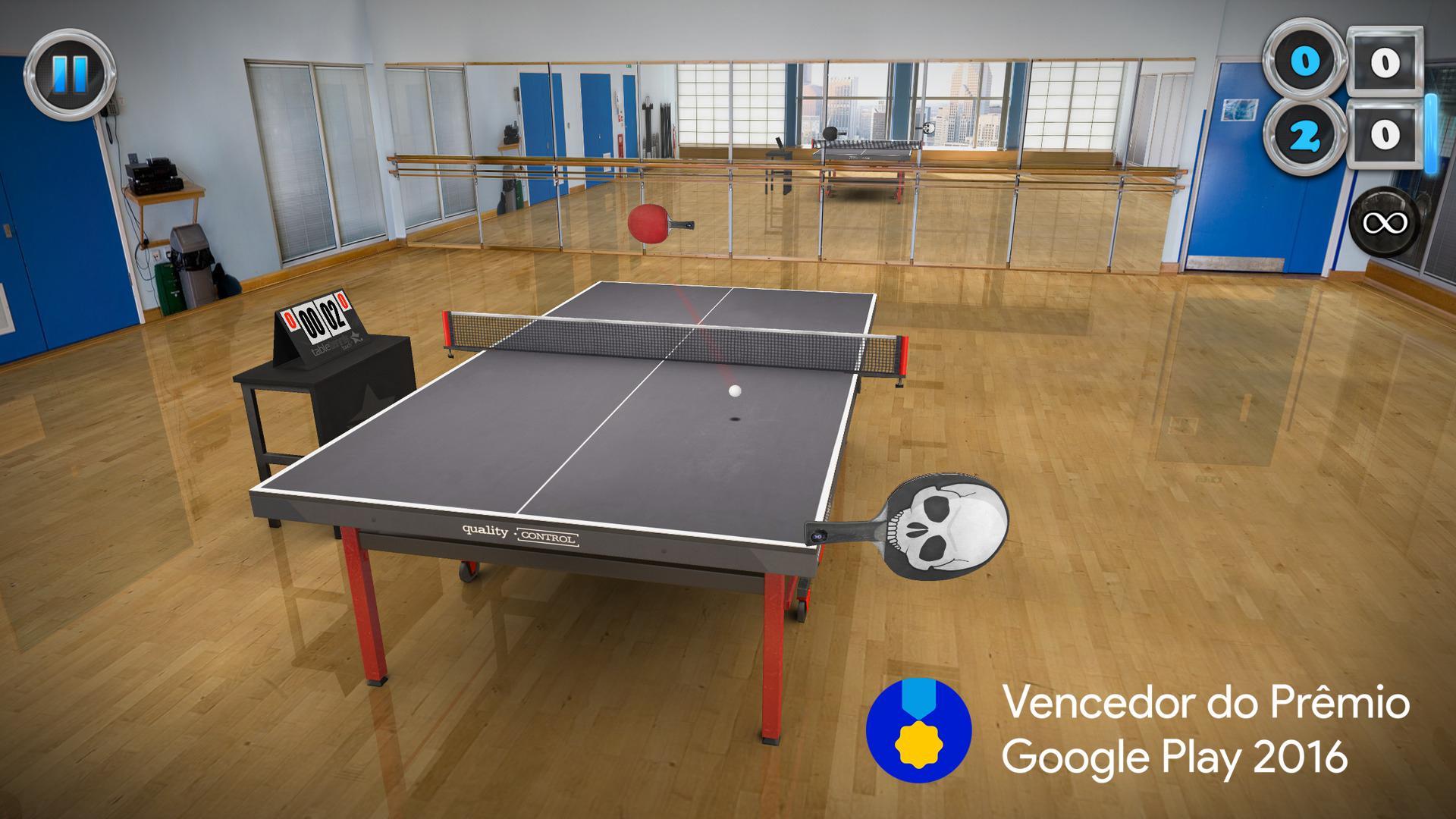 Captura de Tela do Jogo Table Tennis Touch