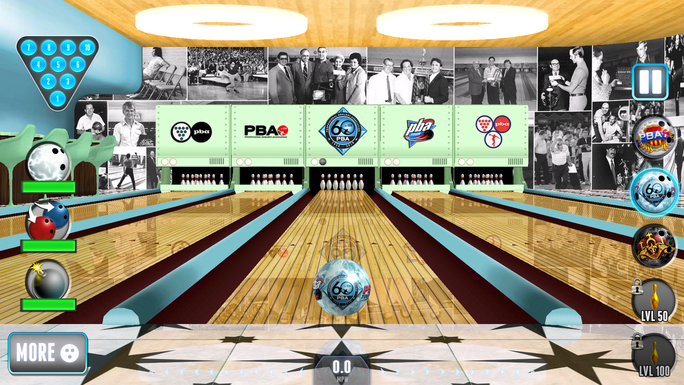 Cuplikan Layar Game PBA® Bowling Challenge