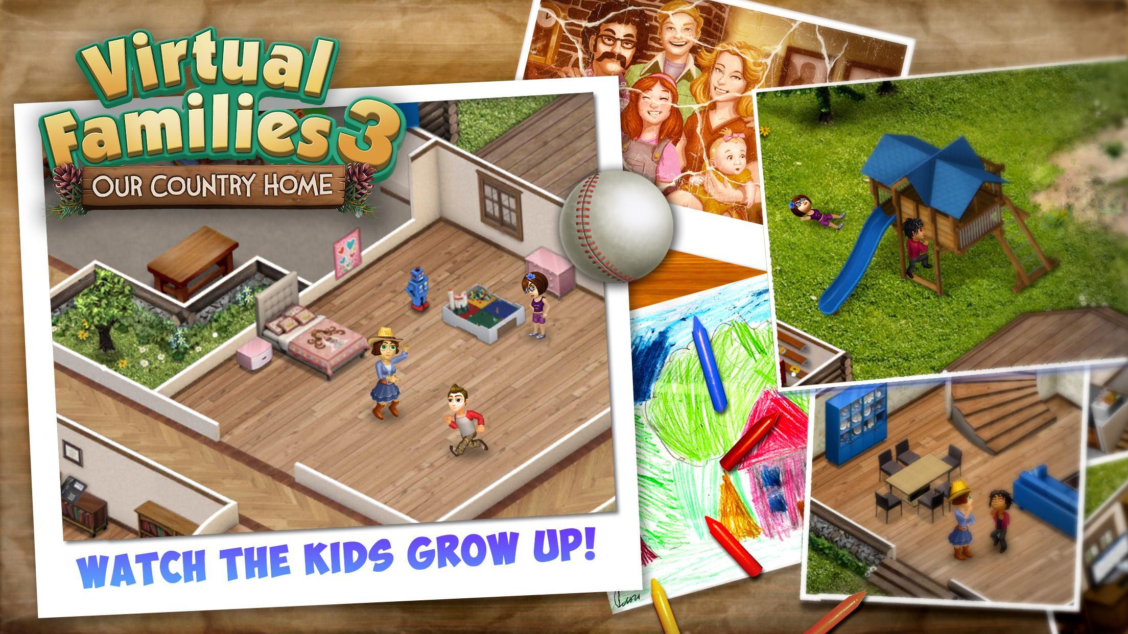 Virtual Families 3 ゲームのスクリーンショット
