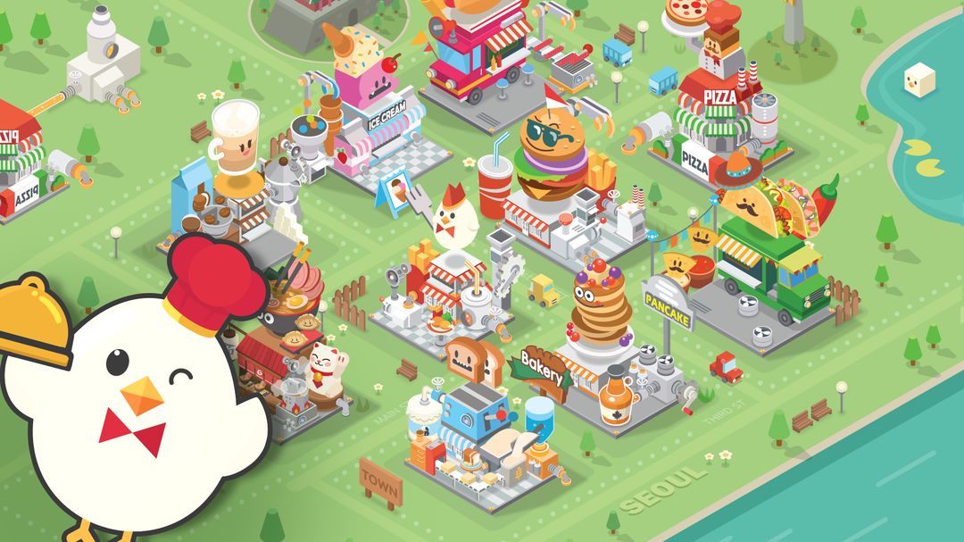 Foodpia tycoon - restaurant screenshot game