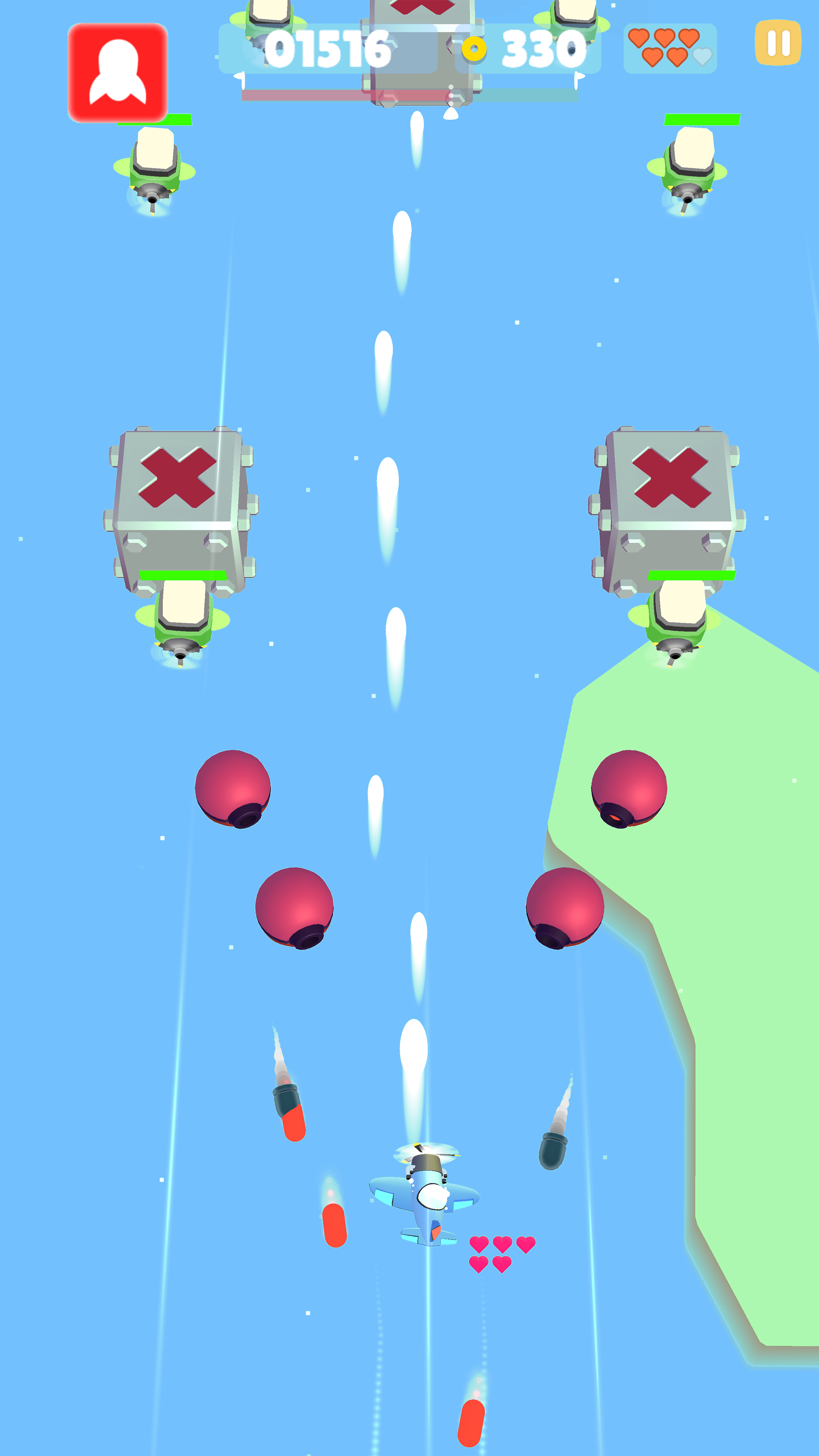 Boom Pilot Game Screenshot