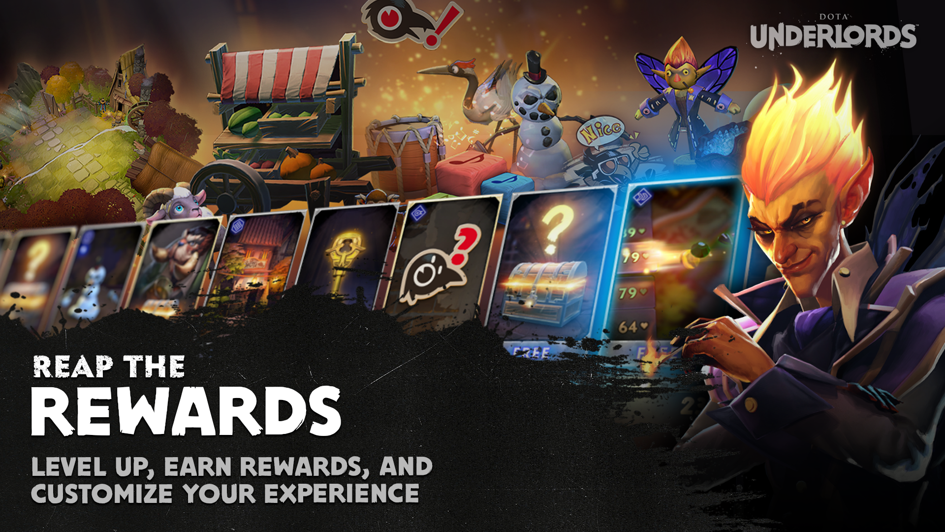 Dota Underlords Game Screenshot