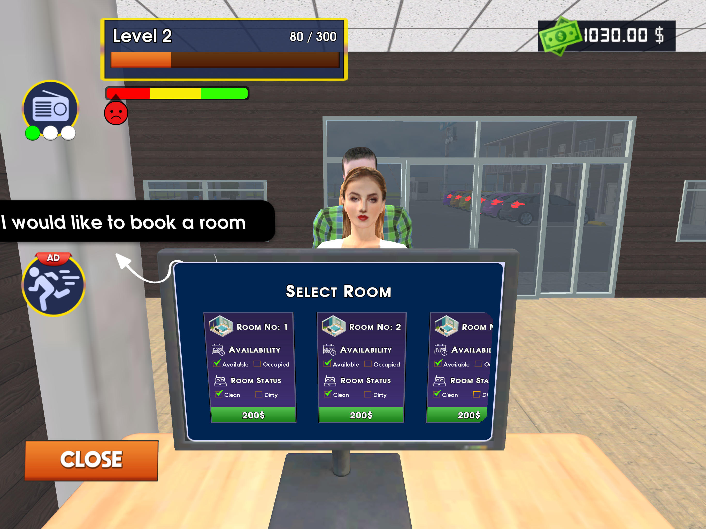 My Perfect Motel Simulator 3D Game Screenshot