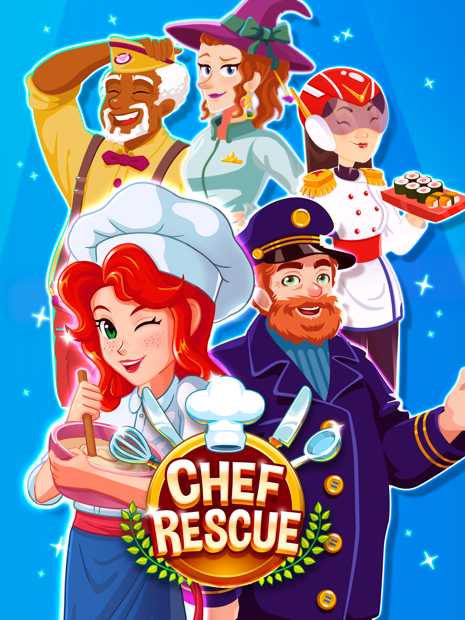 Chef Rescue: Restaurant Tycoon Game Screenshot