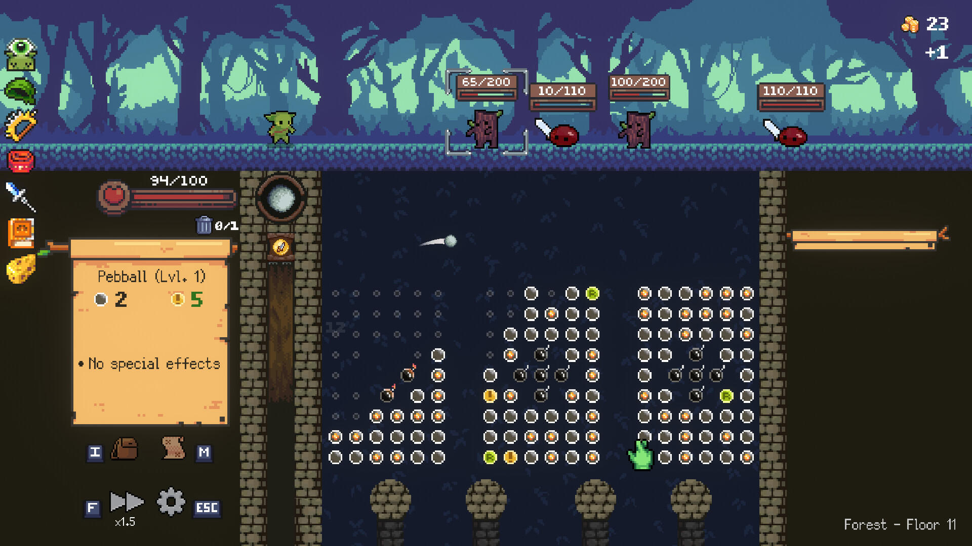 Peglin Game Screenshot