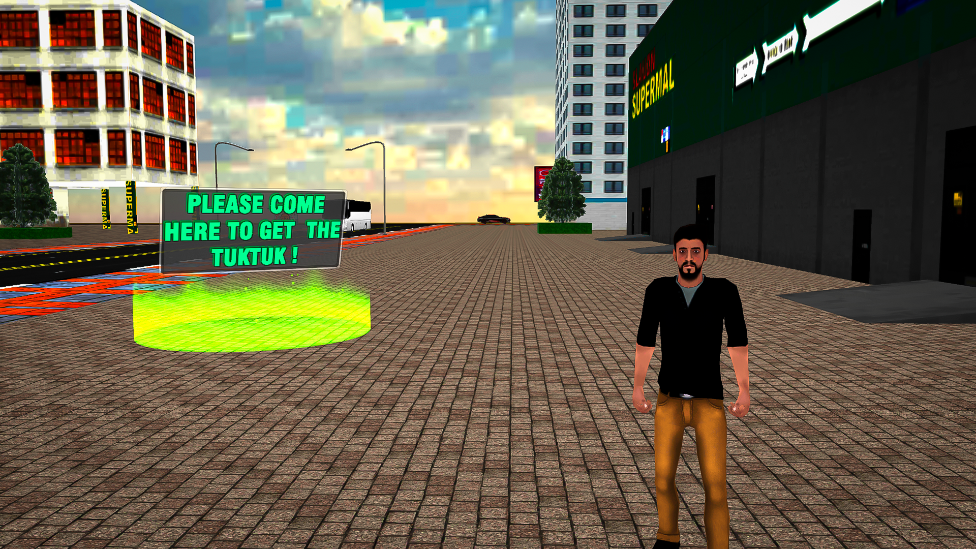 TukTuk Auto Rickshaw Simulator Game Screenshot