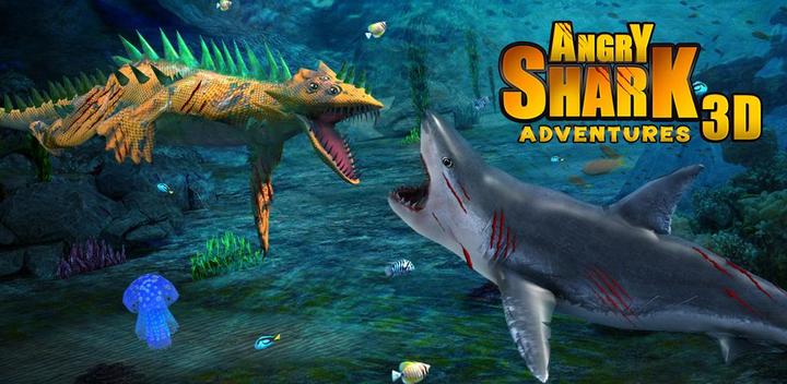 Banner of Angry Shark Adventures 3D 1.2