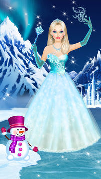 Ice Queen Salon - Girls Makeup and Dressup Game ゲームのスクリーンショット