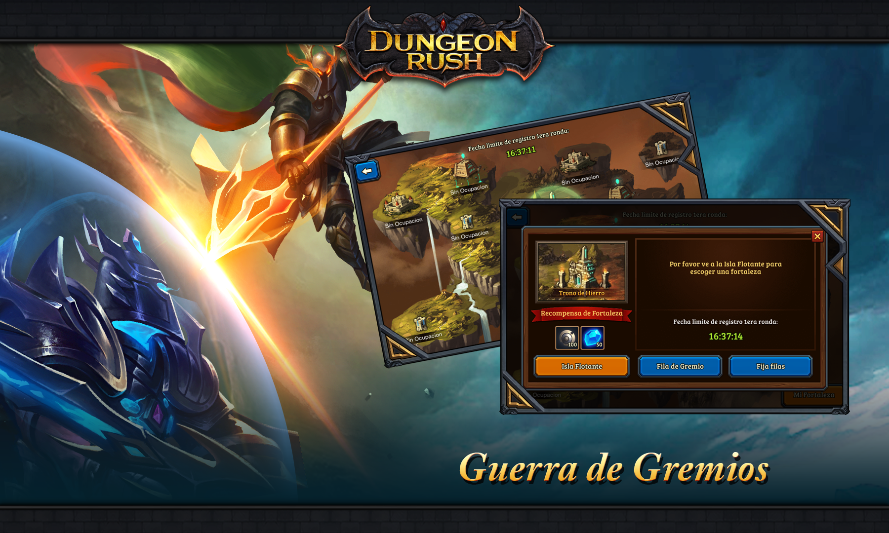Captura de Pantalla del Juego Adventurers War: Evolved