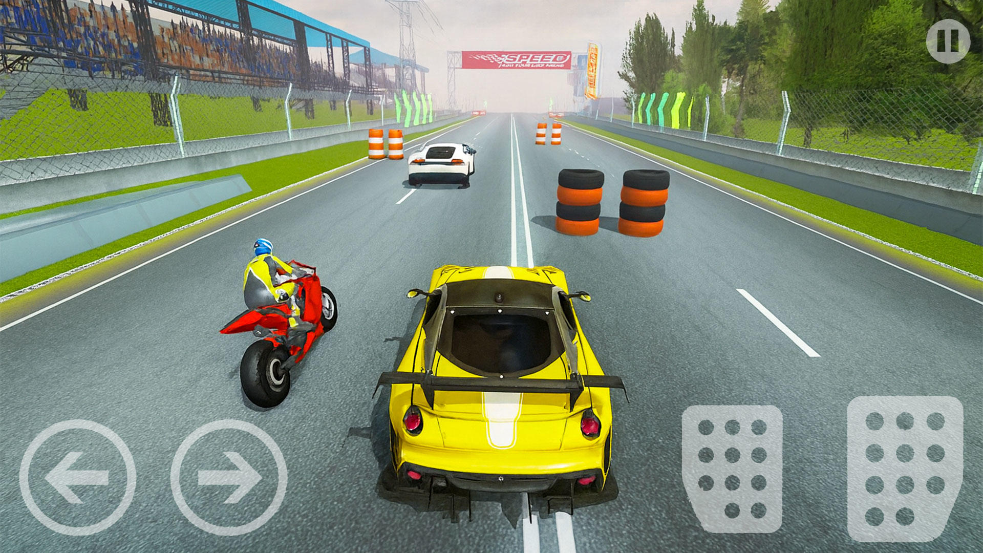 Car vs Bike Racing ภาพหน้าจอเกม
