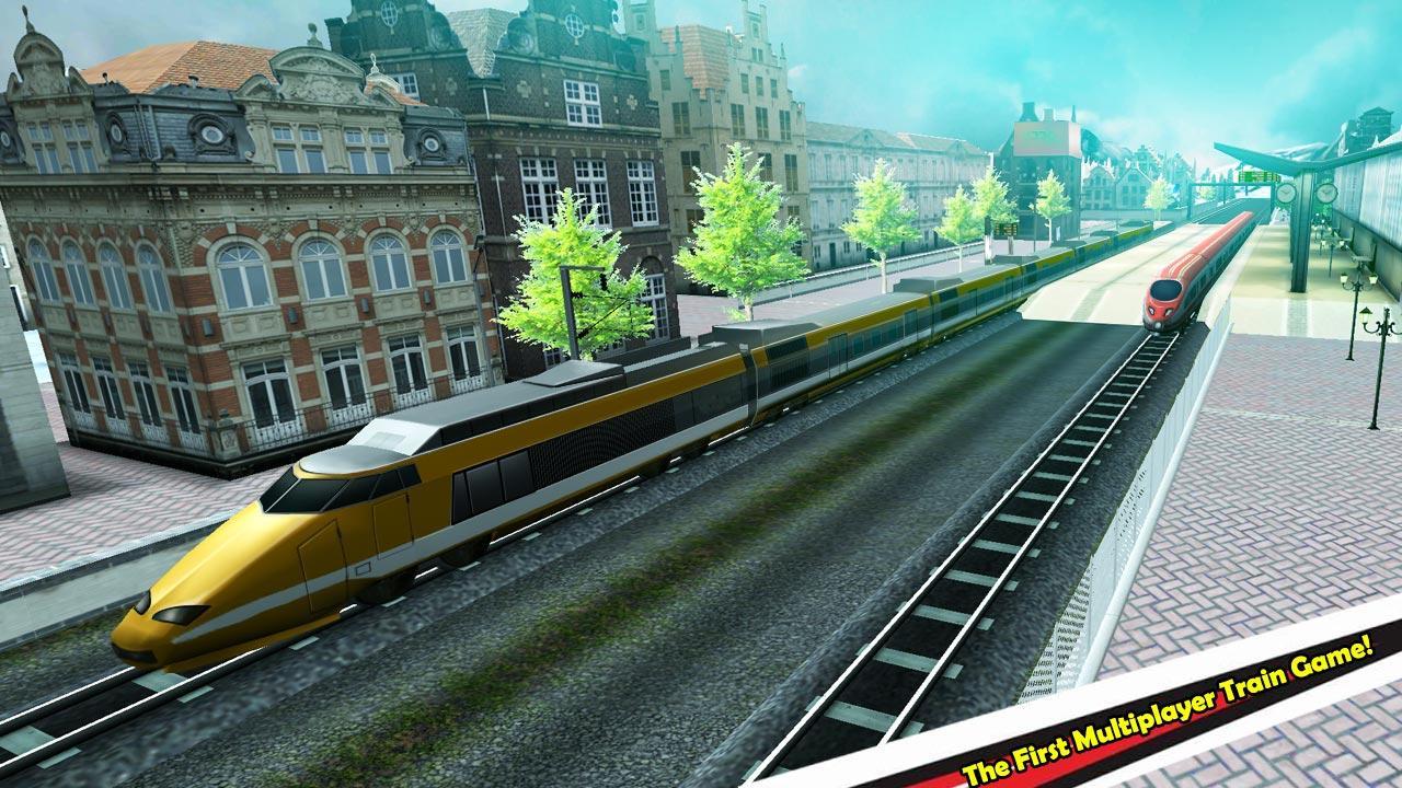 Euro Train Sim Driver 2017 Game Screenshot