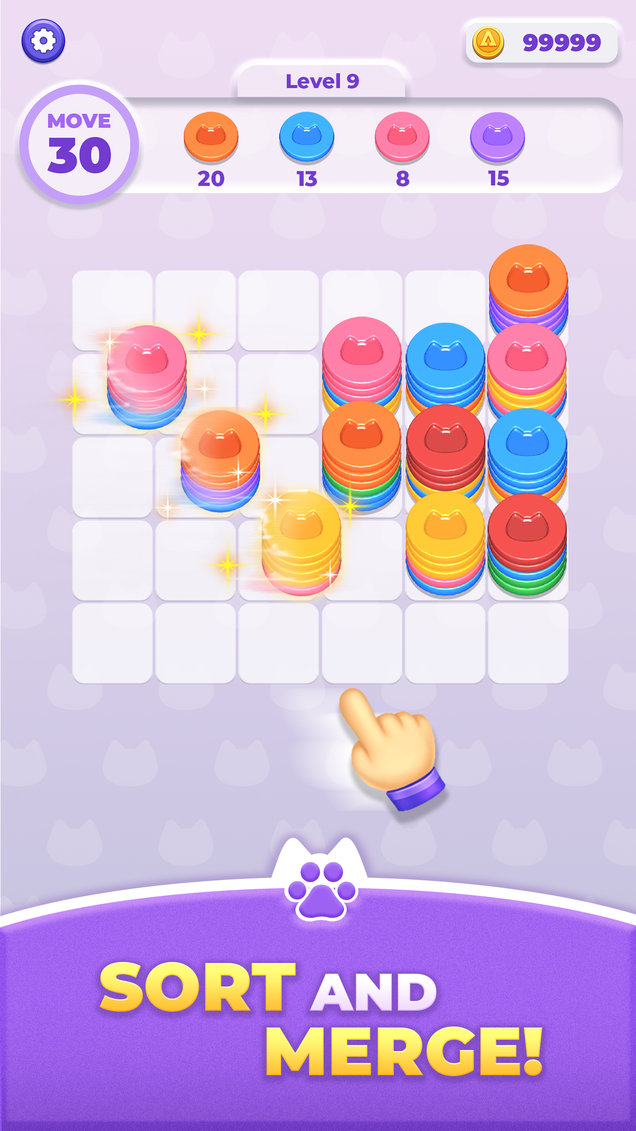 Coin Stack Game Screenshot