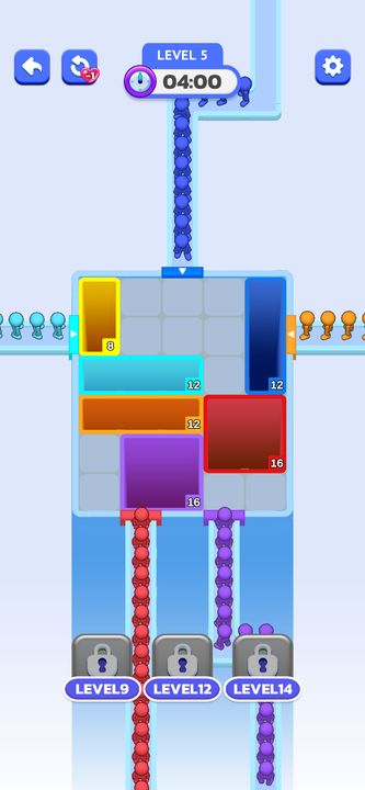 Hole Craze Jam 遊戲截圖