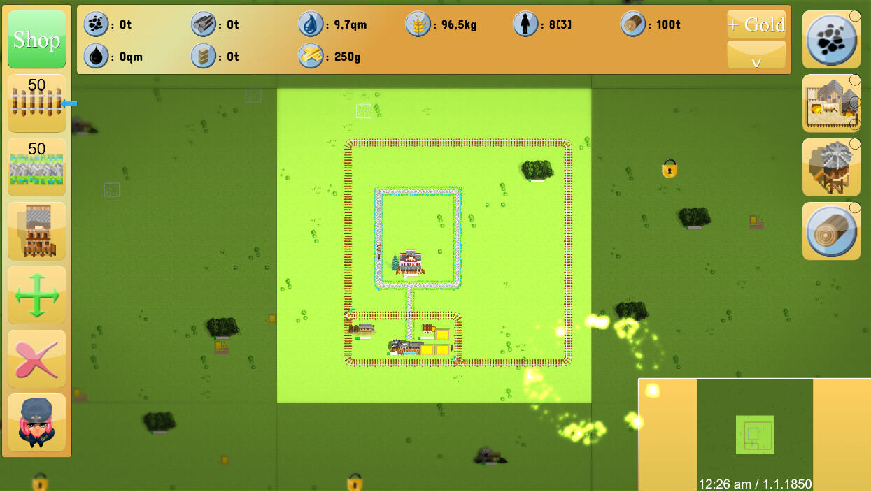 Screenshot of TrainCraft