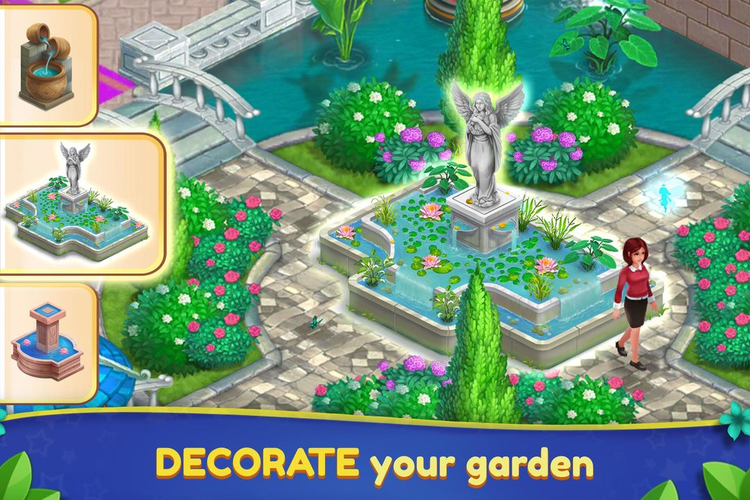 Screenshot of Royal Garden Tales - Match 3
