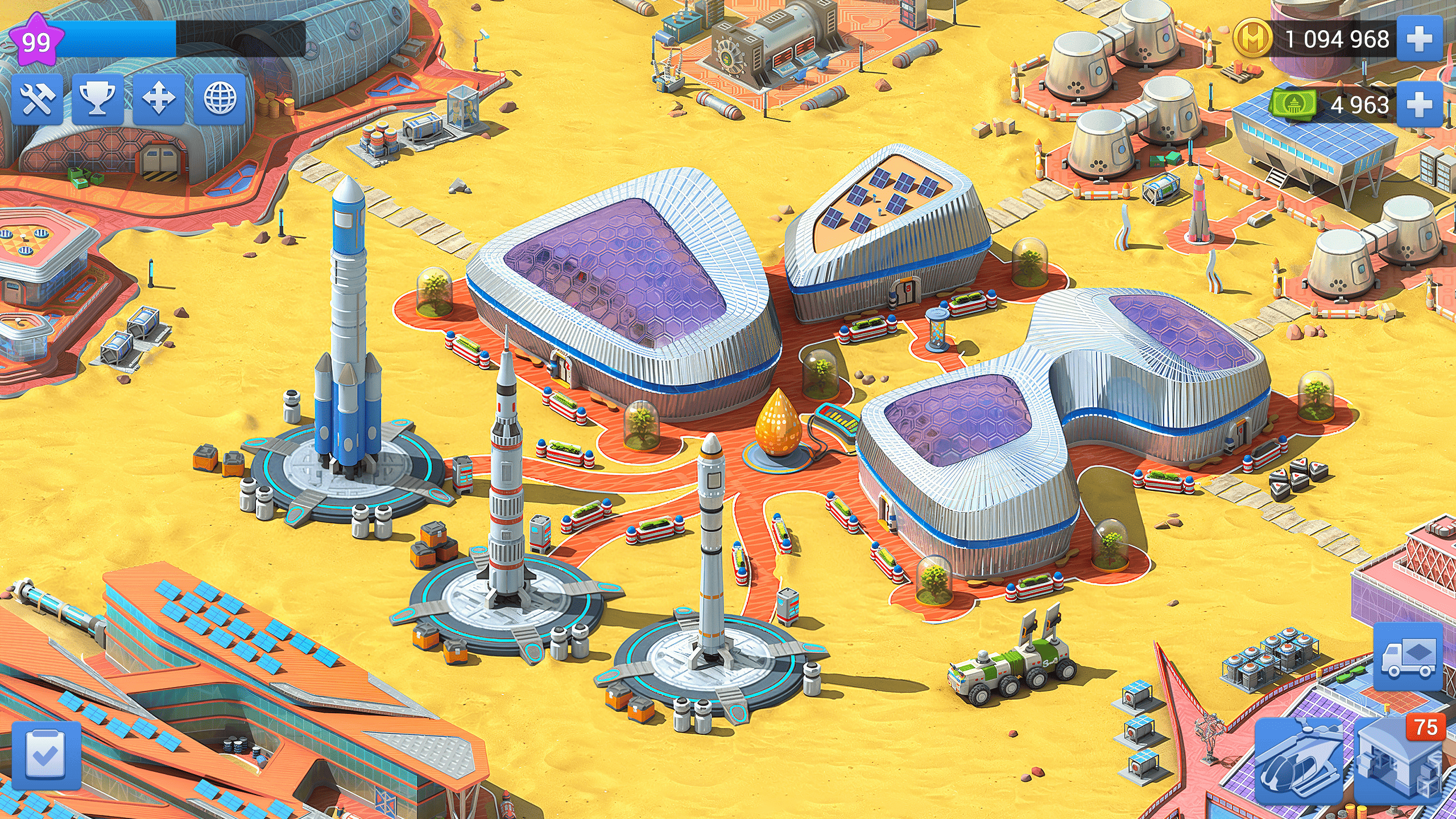 Cuplikan Layar Game Megapolis: City Building Sim