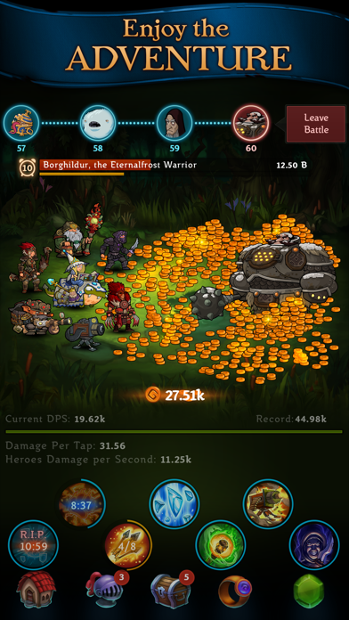 Tap Adventure - idle Game 게임 스크린샷