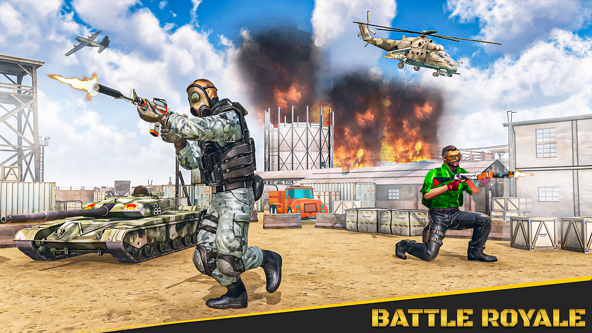 Gun Games : Fps Battleground Game Screenshot
