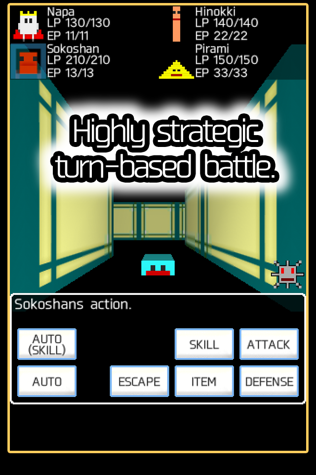 Enteric Guys -3D Dungeon RPG- Game Screenshot
