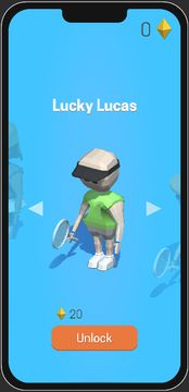 Tropical Tennis 게임 스크린샷