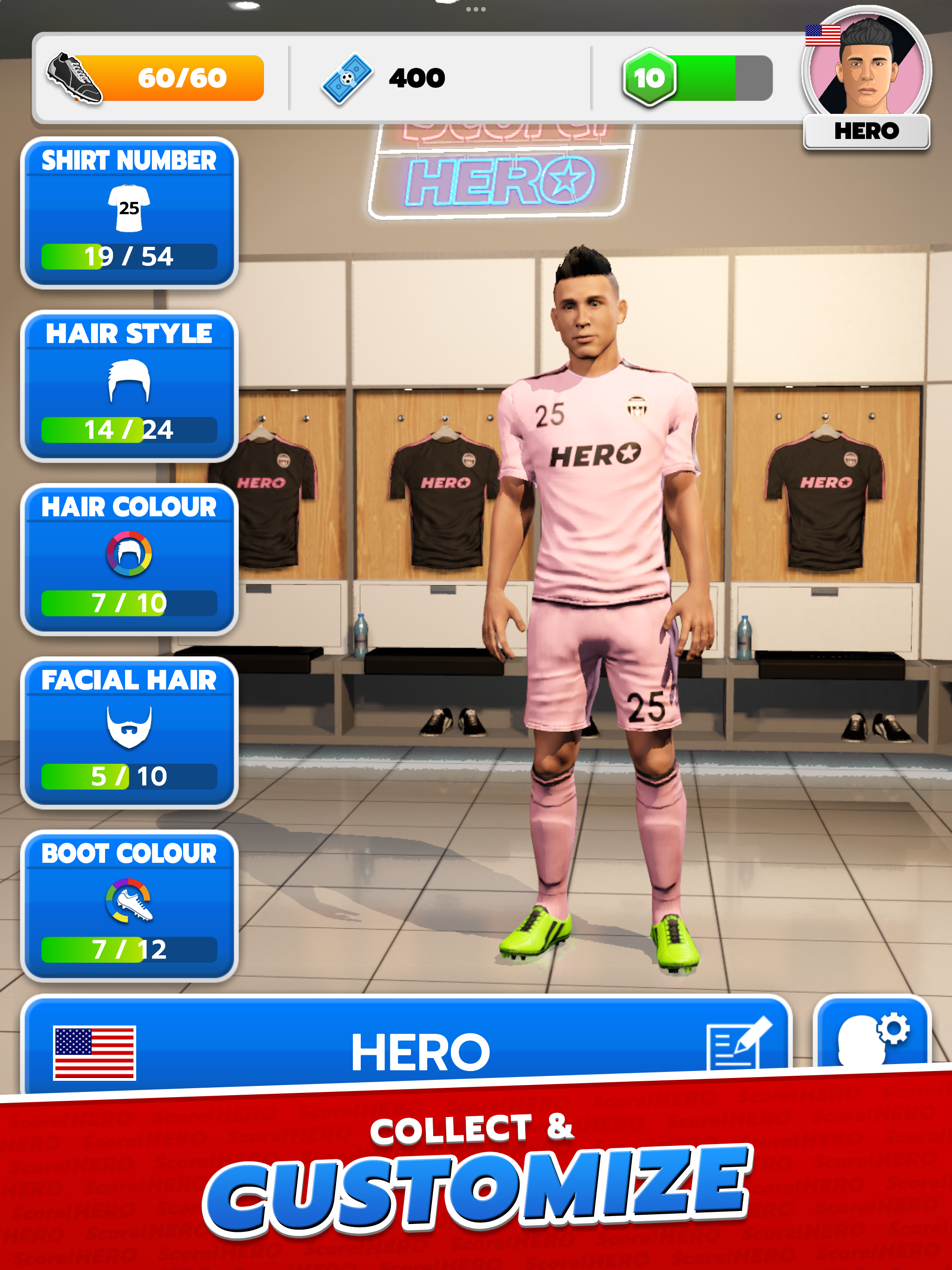 Скриншот игры Score! Hero