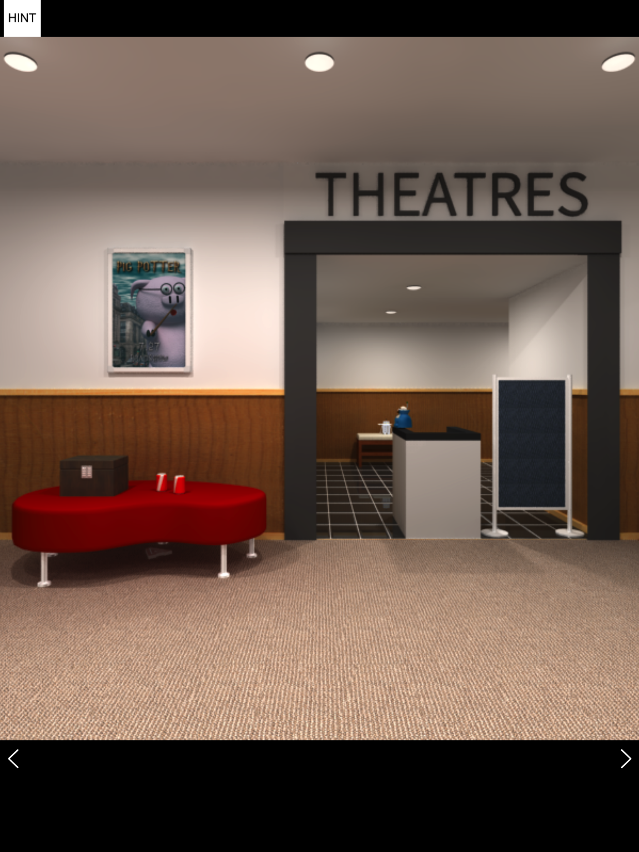 Escape Game - Theater Game Screenshot