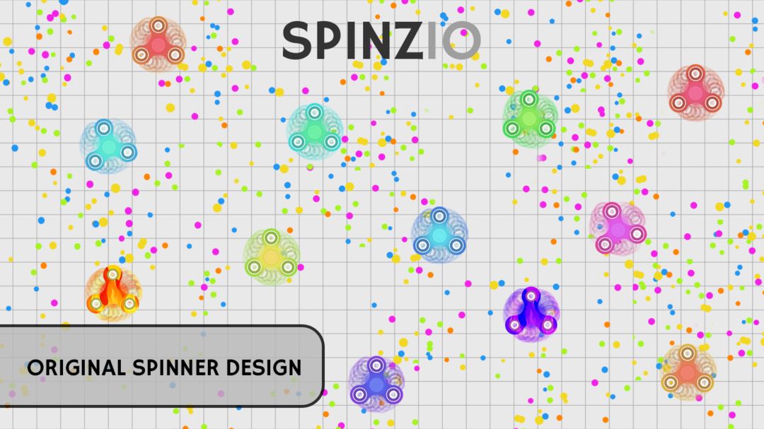 Screenshot of Spinz.io - Fidget Spinner io game