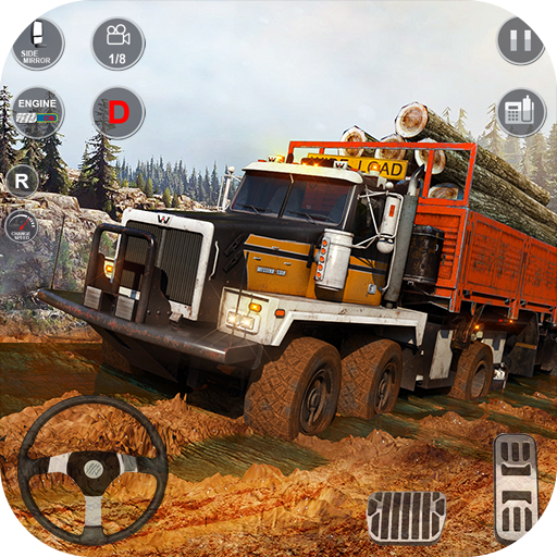 Offroad Mud Truck 4x4 Games Game Screenshot