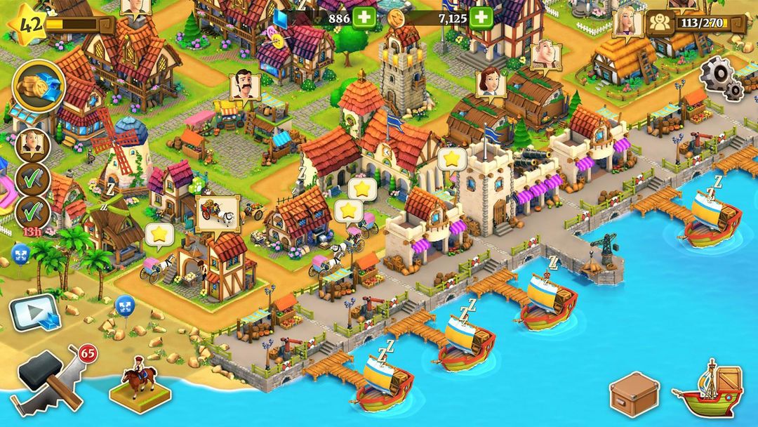 Screenshot of Town Village: Farm Build City
