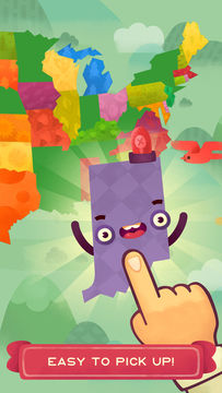 Скриншот игры 50 States (Ad Free) - Top Education Stack Games