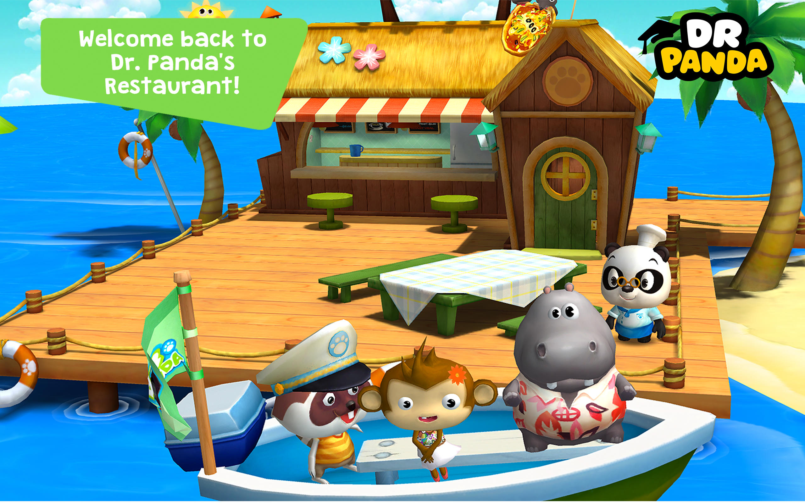 Dr. Panda Restaurant 2 Game Screenshot
