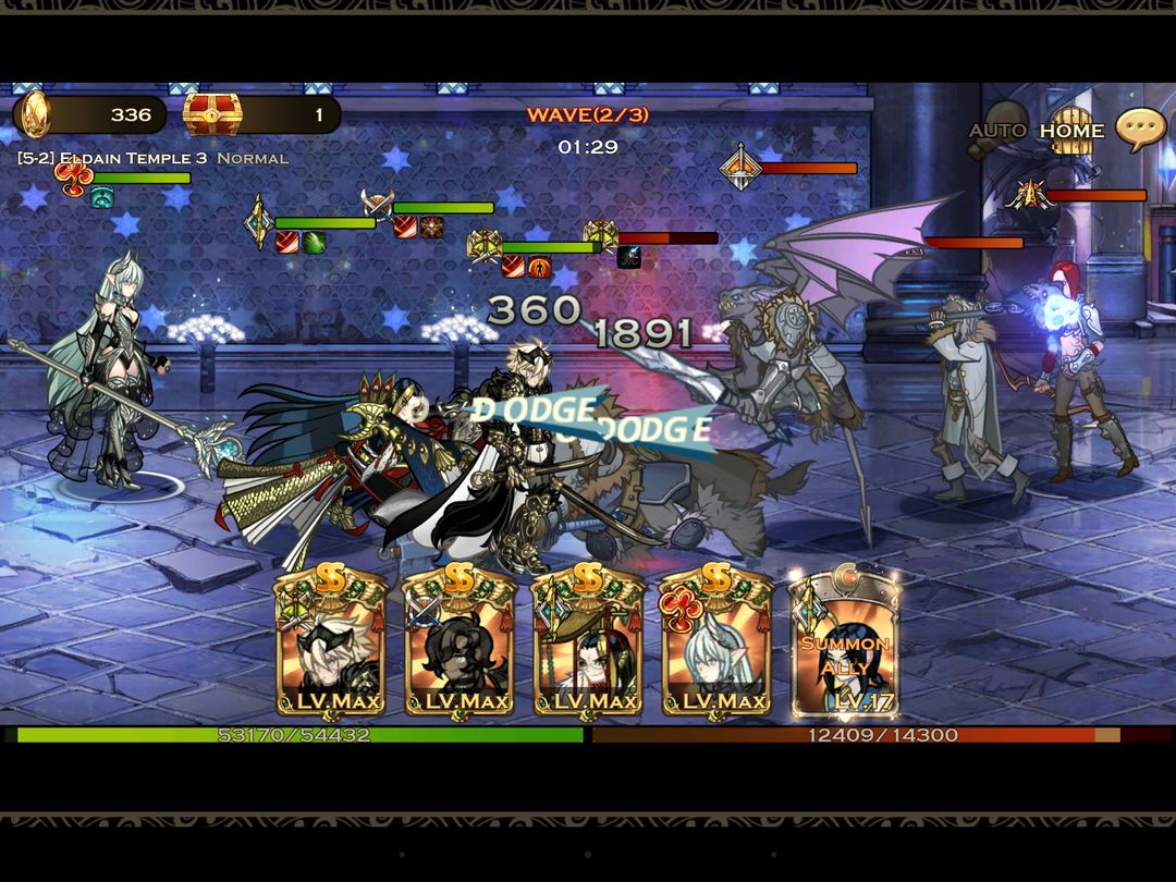 Screenshot of Exos Saga
