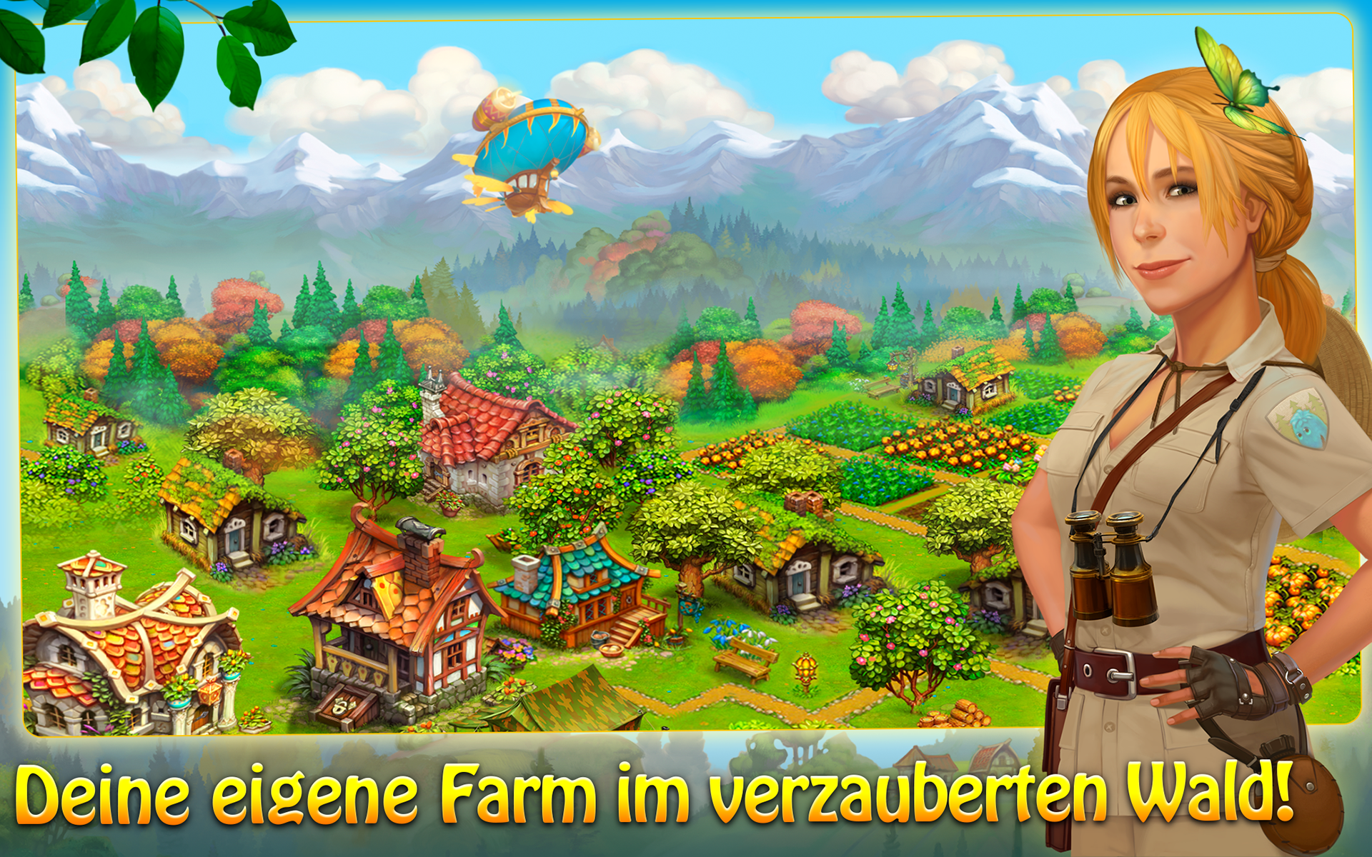 Screenshot 1 of Charm Farm - Walddorf 1.176.17