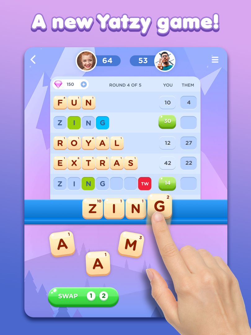 Screenshot of Words A-to-Z