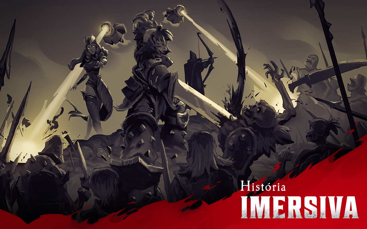 Captura de Tela do Jogo Grimguard Tactics: Fantasy RPG